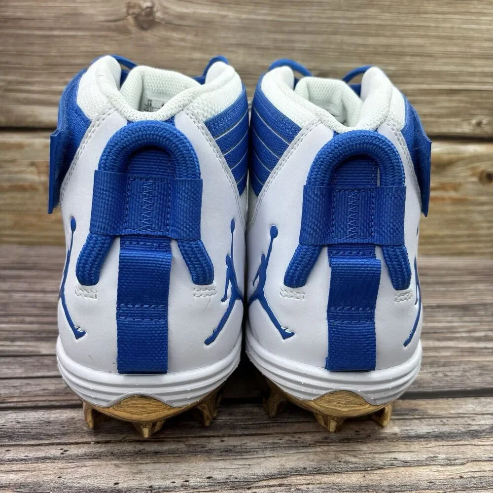 Size 18 Nike Jordan UCLA Bruins Force Savage ELT 2 SMU P White/Blue CV1663-106